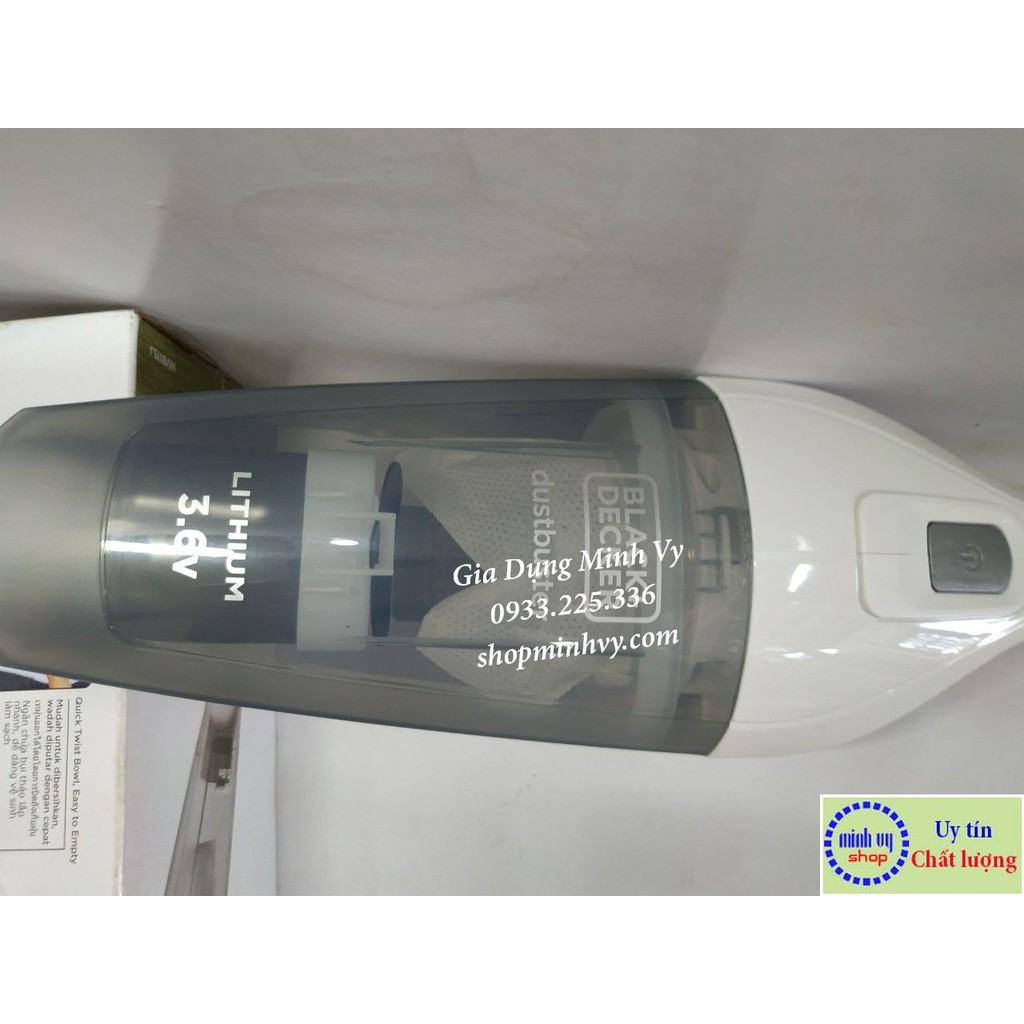 Máy hút bụi dùng pin cầm tay Black&Decker NVB115J-B1 | BigBuy360 - bigbuy360.vn