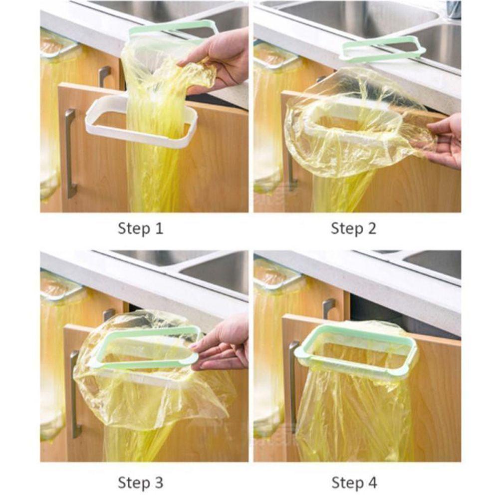 YIYU 1 Giá Đỡ Treo Túi Rác Gắn Cửa Tủ Bếp