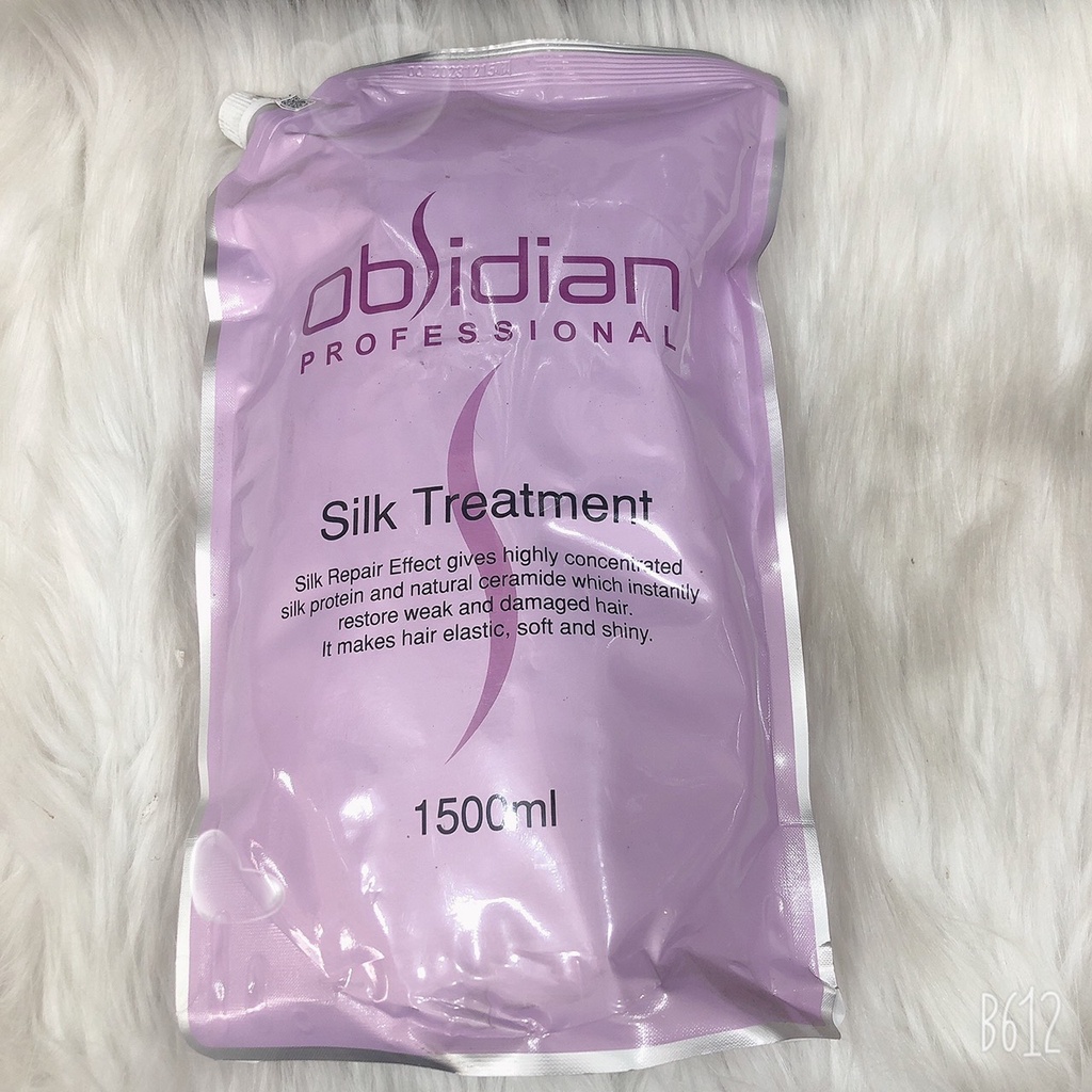 HẤP DẦU DƯỠNG TÓC SIÊU MỀM MƯỢT SILK TREATMENT OBSIDIAN 220ML 1000ML 1500ML