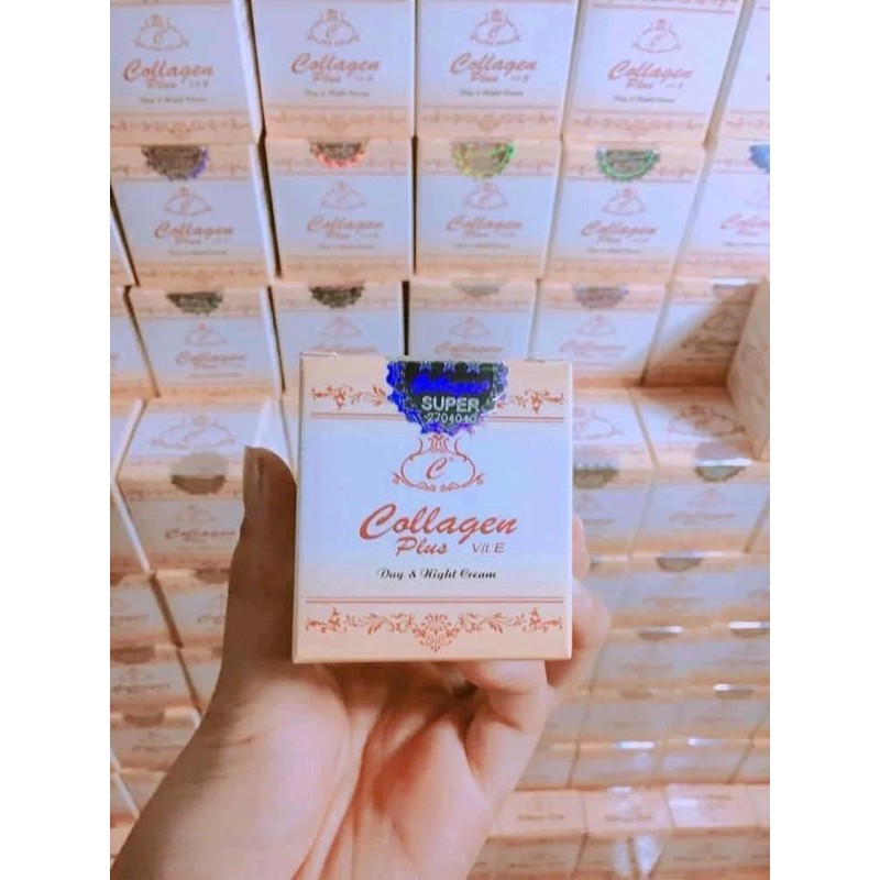 Kem collagen plus vit e mẫu mới chuẩn indonesia