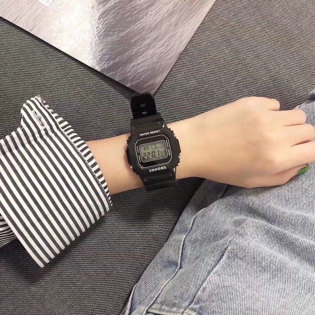 Đồng Hồ Điện Tử Thời Trang Nữ SHHORS 262, thể thao mặt số. | BigBuy360 - bigbuy360.vn