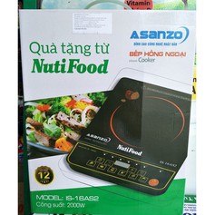 bếp hồng ngoại asanzo quà tặng nutifood