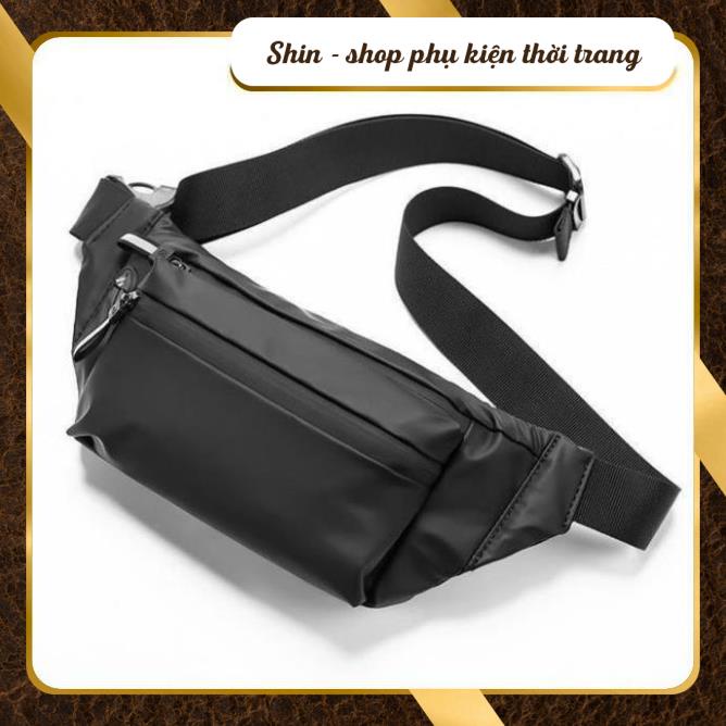 Túi Đeo Chéo Nam Khóa Phản Quang Phong Cách Hàn Quốc - Vải dù Kháng Nước Tuyệt Đối - Shin Shop Leather | BigBuy360 - bigbuy360.vn