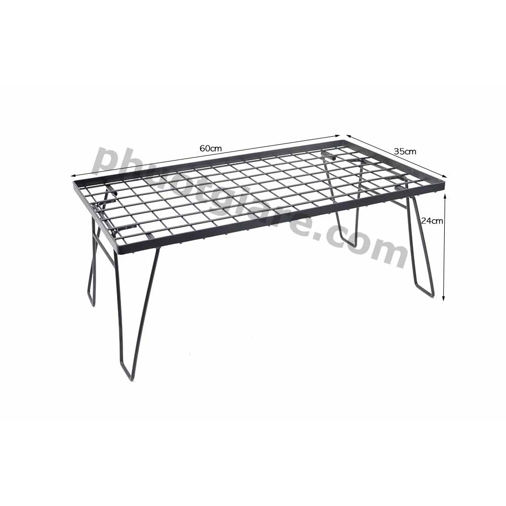 Bàn sắt nướng xếp gọn cắm trại du lịch dã ngoại