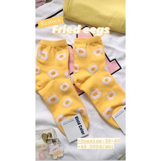 Tất Hàn cao cổ Fried eggs Hoi hoi project