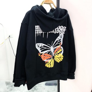 Áo hoodie chữ đỏ vàng - ảnh thật