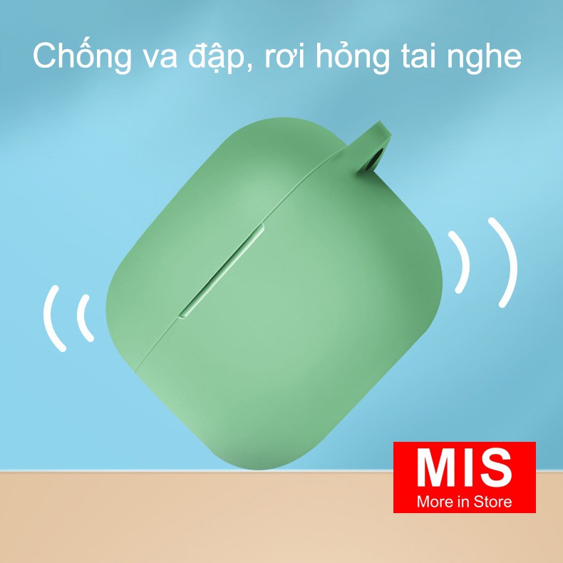 Hộp đựng ốp tai nghe airpod pro bluetooth không dây, vỏ silicon nhiều màu TN003PK