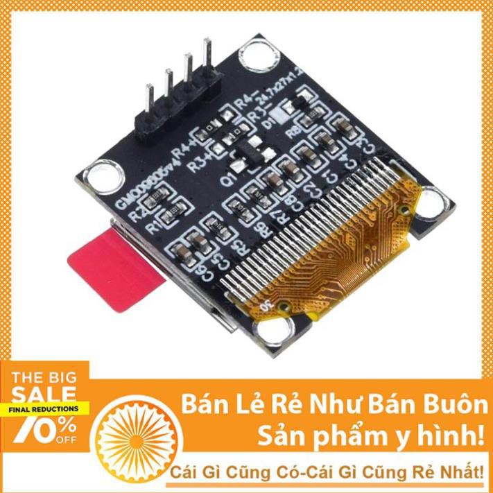 Màn Hình LCD OLED 0.96 Inch 12864 Vàng - Xanh Giao Tiếp I2C - NTHN