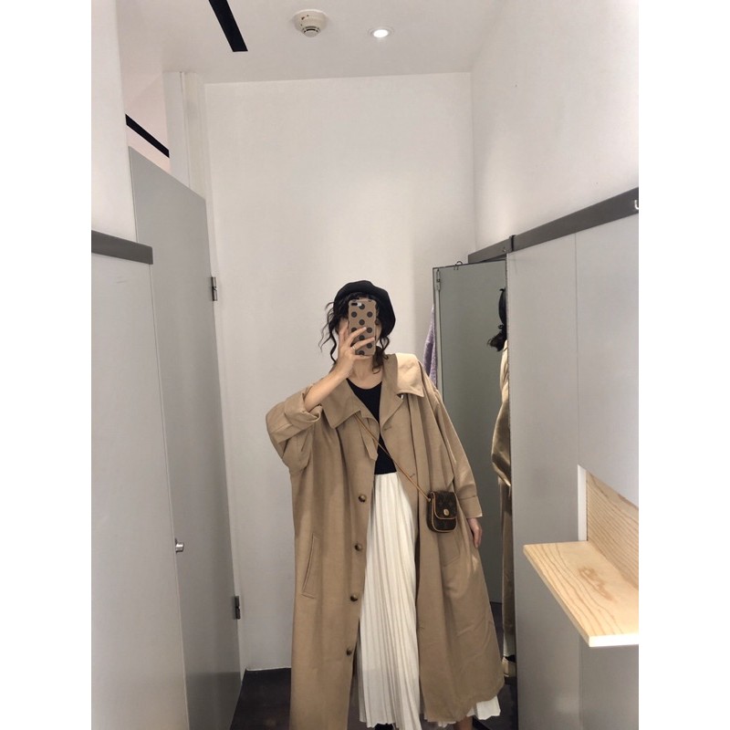 Chân váy midi xếp ly dáng xòe | BigBuy360 - bigbuy360.vn