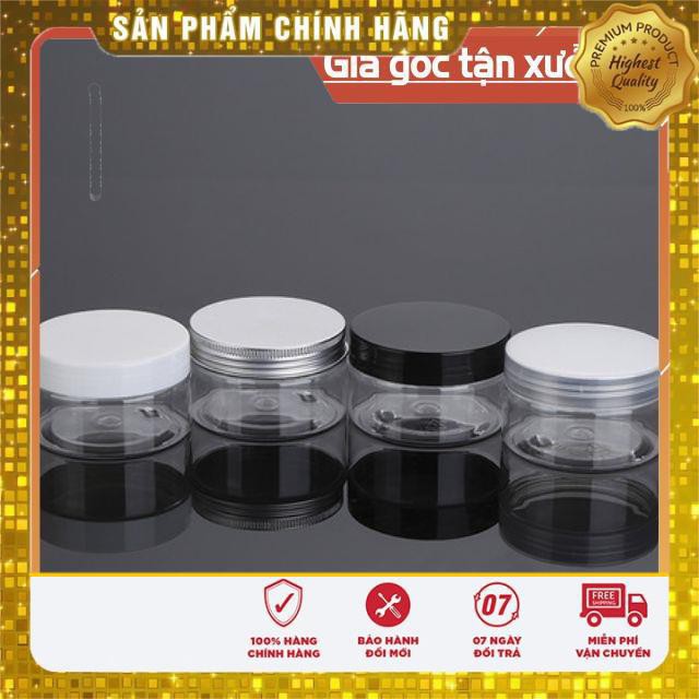 Hủ Đựng Kem ❤ TRÙM SỈ ❤ Hũ nhựa pet 50g,100g,200g,250g,500g đựng mỹ phẩm, thực phẩm, đồ khô, ngũ cốc , phụ kiện du lịch