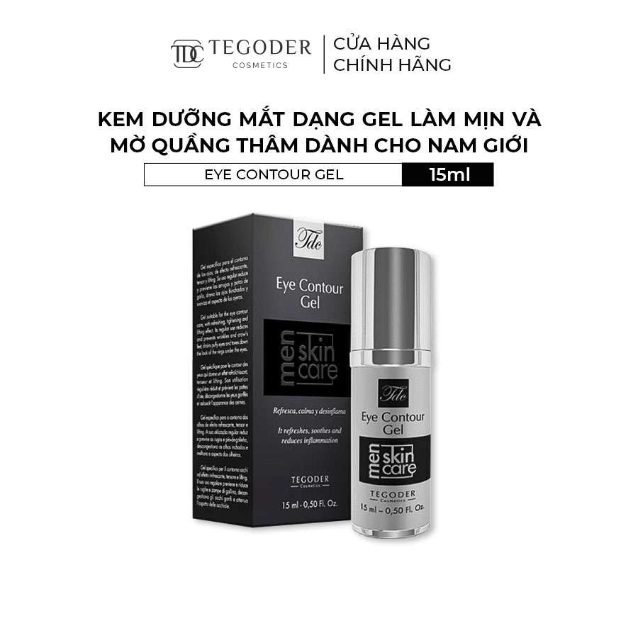 Kem dưỡng mắt dạng gel làm mịn và mờ quầng thâm dành cho nam giới Tegoder Eye contour gel 15 ml mã 2287