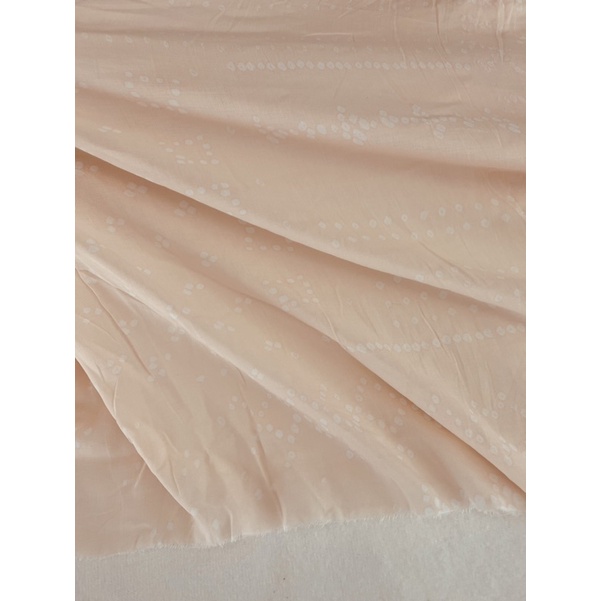 Vải lanh boi màu hồng cam