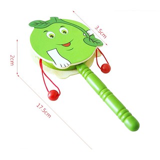 Xúc xắc trống gỗ cho bé