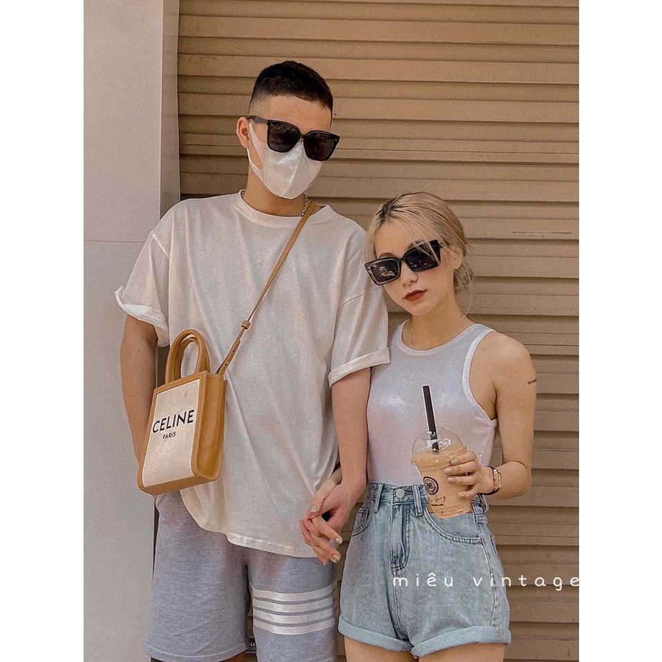 Áo ba lỗ nhung tăm hàng loại 1 phong cách đường phố dành cho nữ | BigBuy360 - bigbuy360.vn