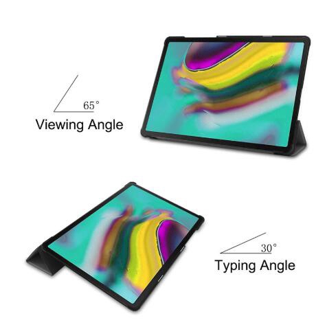 For SAMSUNG Tab S5e 2019 T720 T725 Tri-Fold Smart Auto Sleep Wake-up Cover Case | BigBuy360 - bigbuy360.vn