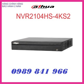 Đầu ghi hình camera ip 4 kênh dahua nvr2104hs-4ks2