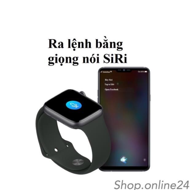 Đồng Hồ Thông Minh U78 Plus Thay ảnh nền Nghe gọi Tích hợp Núm xoay Nút nguồn Siri Pin trâu Kết nối Bluetooth 5.0