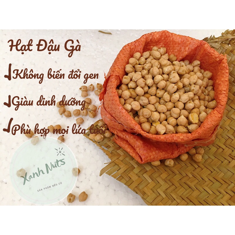 500G Hạt đậu gà nhập khẩu không biến đổi gen