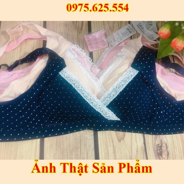 Áo Ngực Bầu |ÁO LÓT CHO CON BÚ| | Sau Sinh| Size Lớn| Chống Chảy Xệ| Không Gọng| Đệm Mút Mỏng AN06