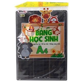 Bảng đen học sinh a4 winq b04 có moust lau bảng