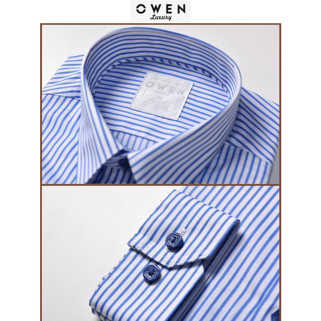 OWEN LUXURY - Áo sơ mi dài tay Owen dòng cao cấp chất cotton 100%