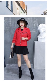 Áo khoác da lộn BIGSIZE