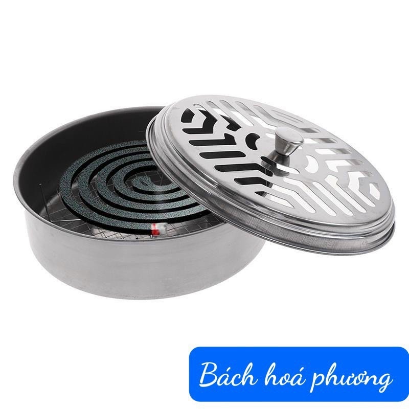 Hộp Đựng Nhang Muỗi Kacomeis Kèm Giá Đỡ Lưới Tiện Dụng Mang Theo Cắm Trại