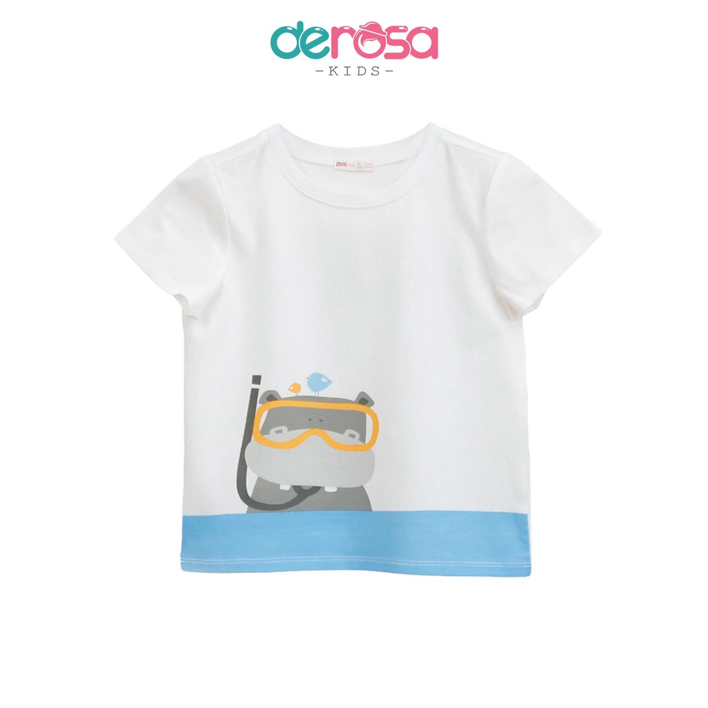 Bộ quần áo bé trai DEROSA KIDS chất liệu cotton cho bé 2-6 tuổi KD035-448-532