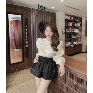 Quần đùi xoè tôn eo- KHOSIBOHOME