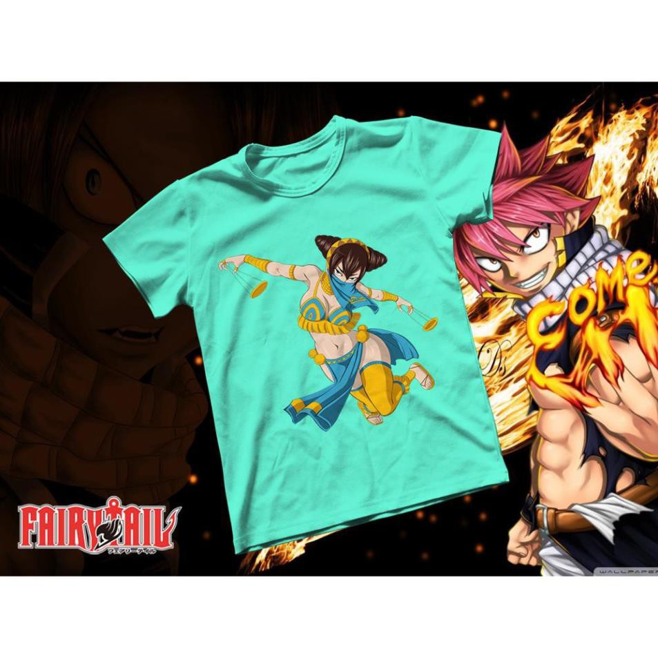 (SALE 50%) Áo thun Cotton Unisex - Anime - Fairy tail - 12 cung hoàng đạo thiên bình