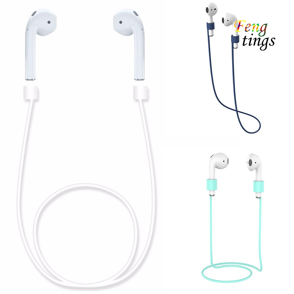 Dây silicon đeo cổ giữ chống rơi thích hợp cho tai nghe bluetooth airpods