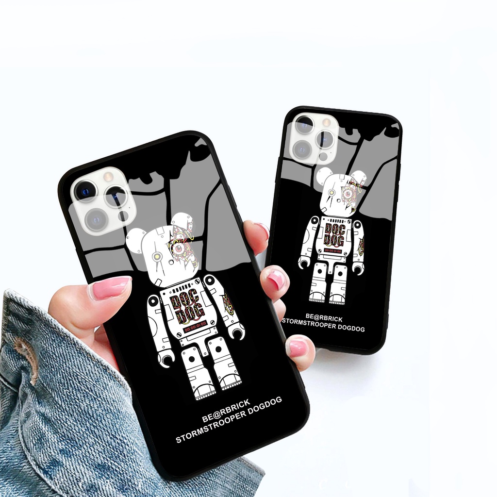 Ốp iphone Bearbrick cho iphone 13 12 pro max mini 11 14 pro max plus x r xs max 7 8 plus 6 s plus se 2020