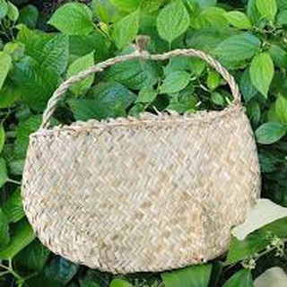 Bị cói trang trí decor