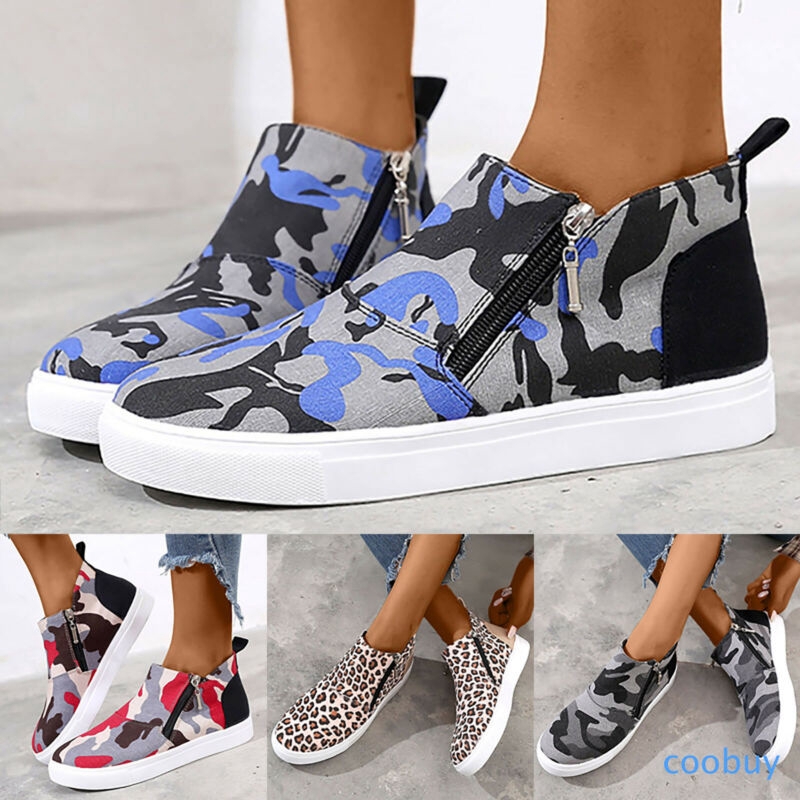 Giày lười màu Camo phong cách Camo