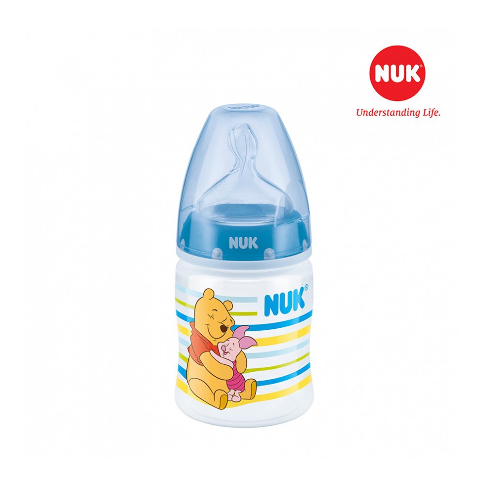 { BB223 } BÌNH SỮA NUK PREMIUM CHOICE+ NHỰA PP 150ML NÚM TI S1 - M (DISNEY) ( MKBLN )