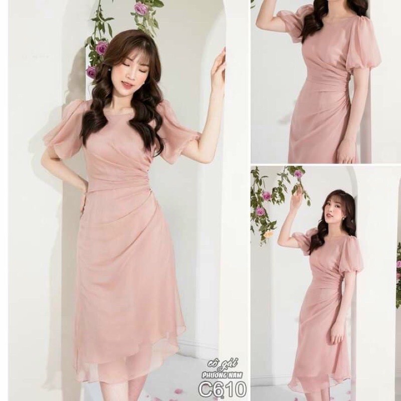 Đầm dự tiệc nữ đẹp,sang chảnh-HÀNG CHUẨN LOẠI 1-FREESHIP-váy nữ đẹp đi tiệc ,dạo phố thanh lịch | BigBuy360 - bigbuy360.vn