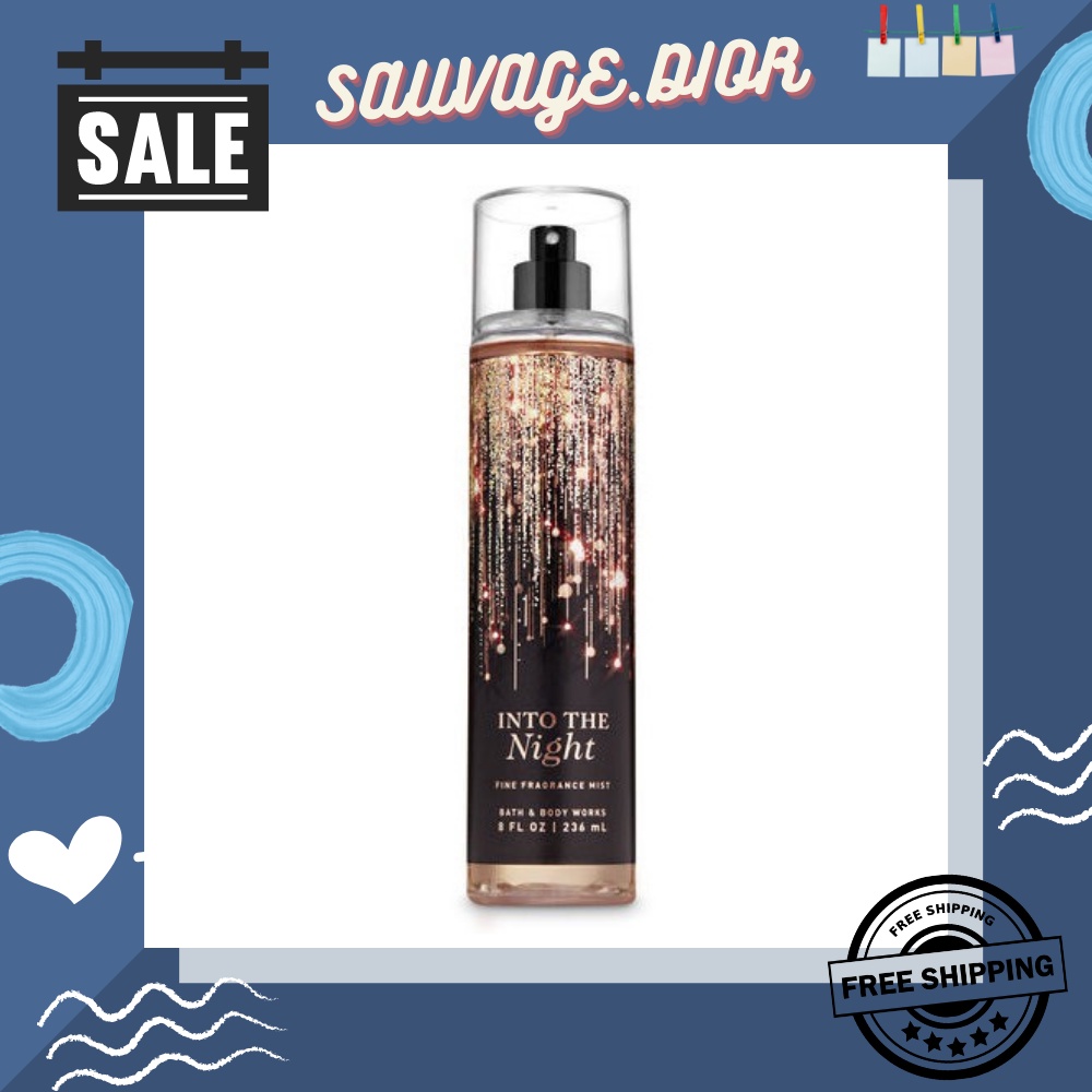 Xịt Thơm Dưỡng Mịn Da Toàn Thân Bath & Body Works ... Into the Night