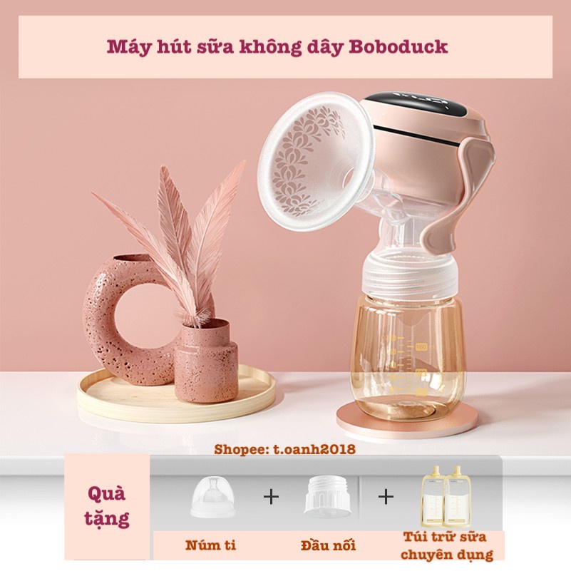 Máy hút sữa không dây Boboduck