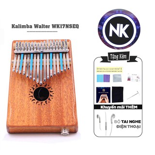 [HOT] Đàn Kalimba Walter WK17NSEQ 17 Phím Tặng Kèm Tai Nghe Thời Trang - Hàng Có Sẵn