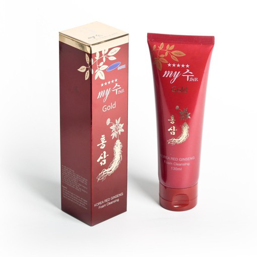 Sữa Rửa Mặt Hồng Sâm My Gold Korea Red Ginseng Foam Cleansing - 130ml