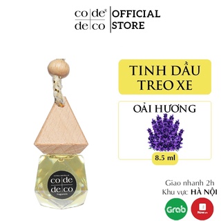 [Mã SKAMLTSM9 giảm 10% đơn 99K] Tinh Dầu Treo Xe Oải Hương (Lavender) 8.5ml CODE DECO Thư Giãn, Khử Mùi, Tiện Dụng