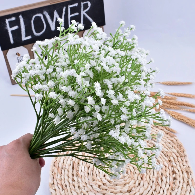 1 Bó Hoa Gypsophila Nhân Tạo Để Bàn Trang Trí Giáng Sinh / Tiệc Cưới / Làm Đạo Cụ Chụp Ảnh