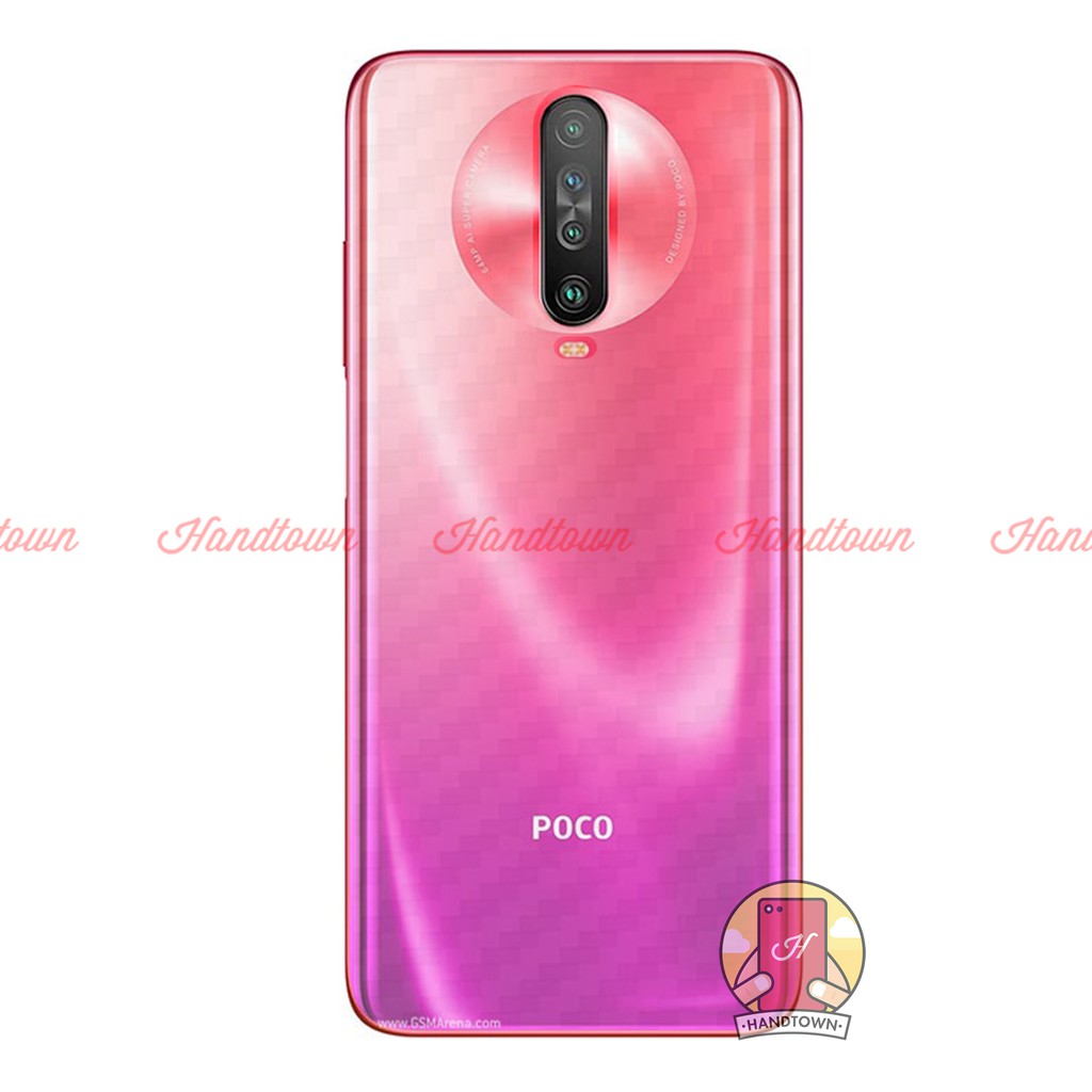 Miếng dán lưng cacbon Xiaomi Poco X2