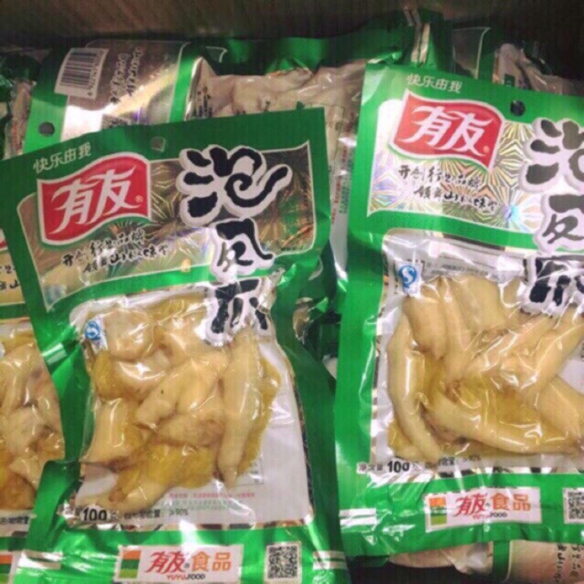 Chân gà muối ớt xanh - muối dưa tím yuyu | BigBuy360 - bigbuy360.vn