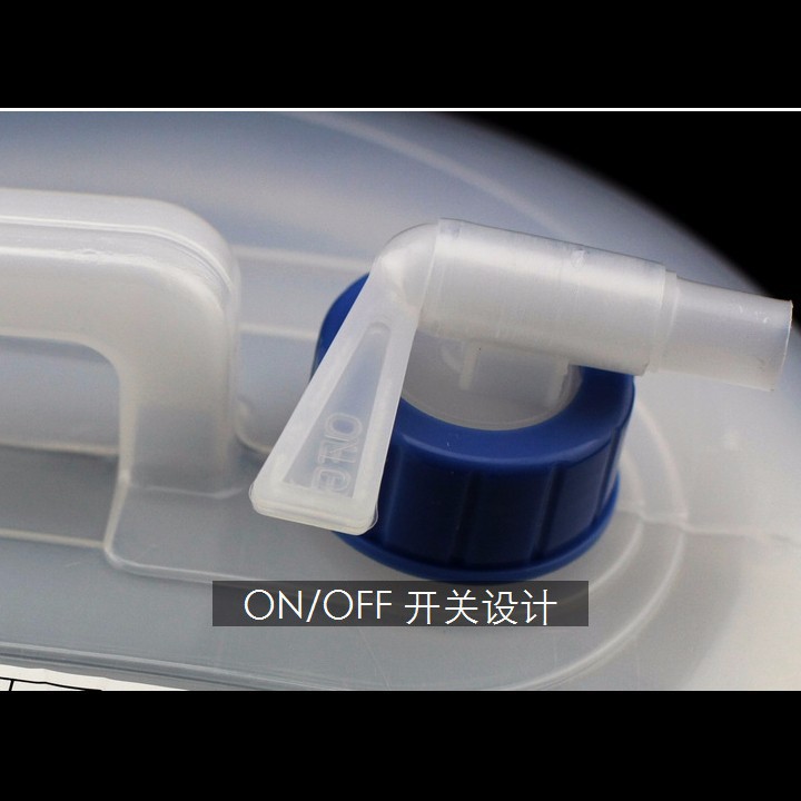 Bình đựng nước co dãn có vòi - bình nước du lịch 15l