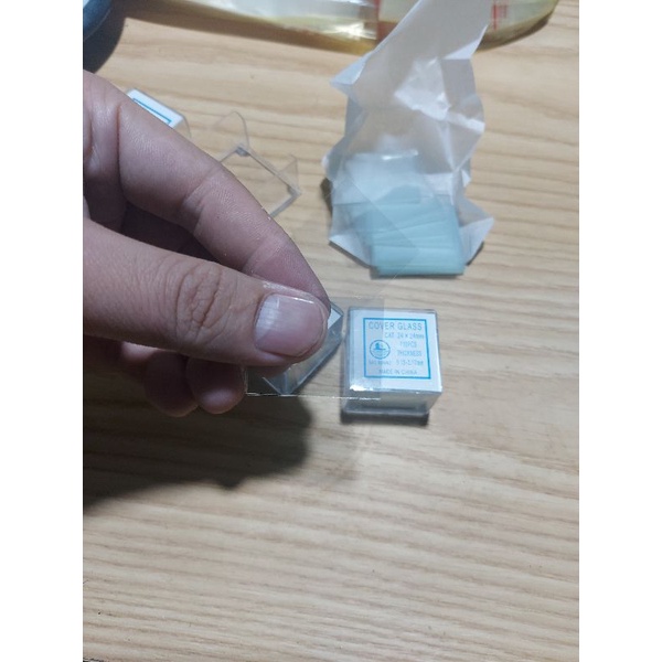 Lamen kính hiển vi  lam kính 22x22mm 24x24mm 24x32mm hộp  100 kính