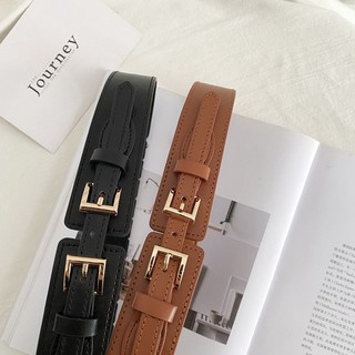 Thắt lưng nữ, phối áo vest