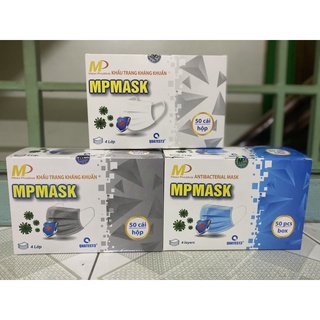 |𝗛𝗮̀𝗻𝗴 𝗦𝗮̆̃𝗻| Khẩu Trang Y Tế 4 lớp, KF94 Minh Phương MP Mask- 3 màu trắng, xanh, xám