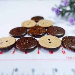 NÚT DỪA SIZE 2CM 2.2CM V086 V092 - BELLA BUTTON GARMENT ACCESSORIES