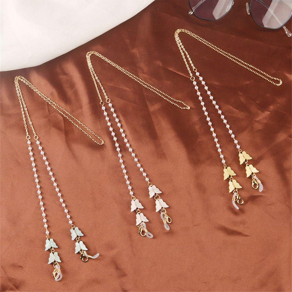 Dây Giữ Mắt Kính Bằng Acrylic Hình Bướm